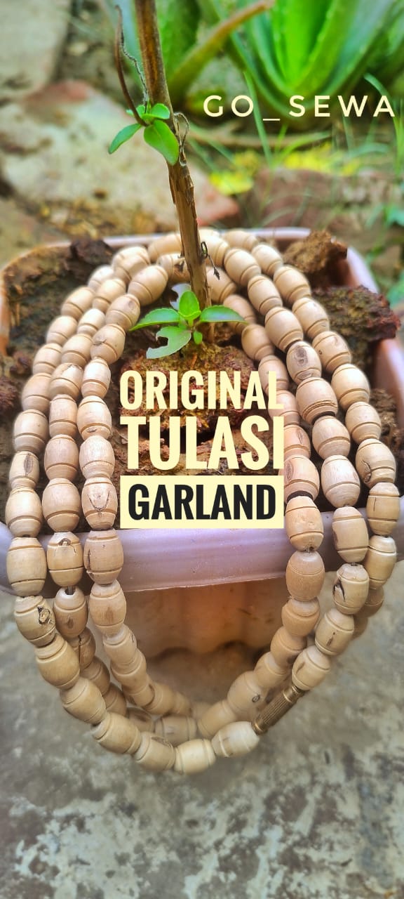 Original Tulsi kanthi Mala – Handcrafted for Devotional Bhakti