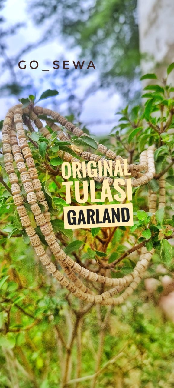 Original Tulsi kanthi Mala – Handcrafted for Devotional Bhakti