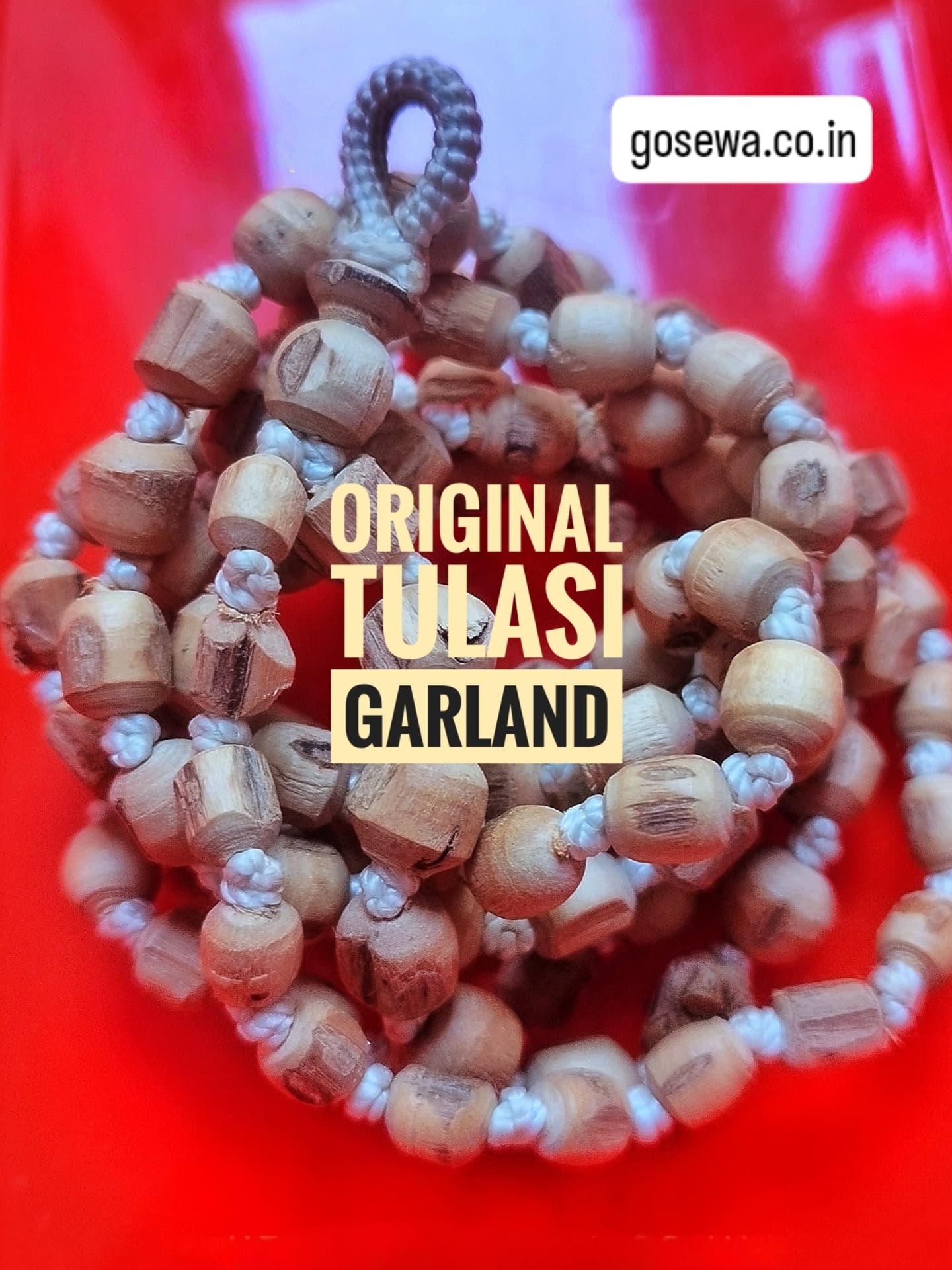108 Beads Original Tulsi Japa Mala - Image 3