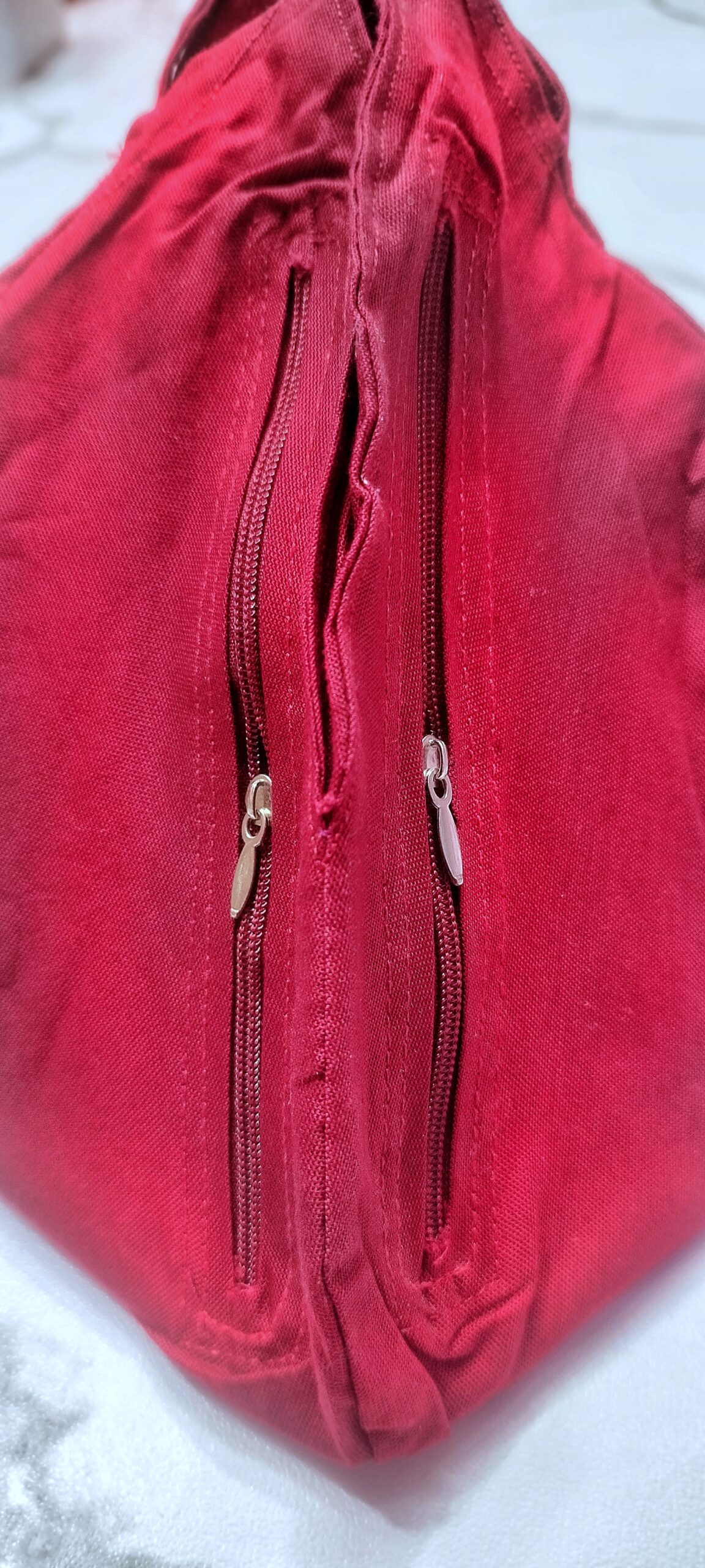 Peaceful Design Japa Jholi Bag (Double Zip)/ Bead Bag/Japa Jholi/Gomukhi or Japa Mala Beg for Chanting and Meditation. Demanding for Chanting Radha Name and More Hindu God Name and Mantra Jaap. - Image 6