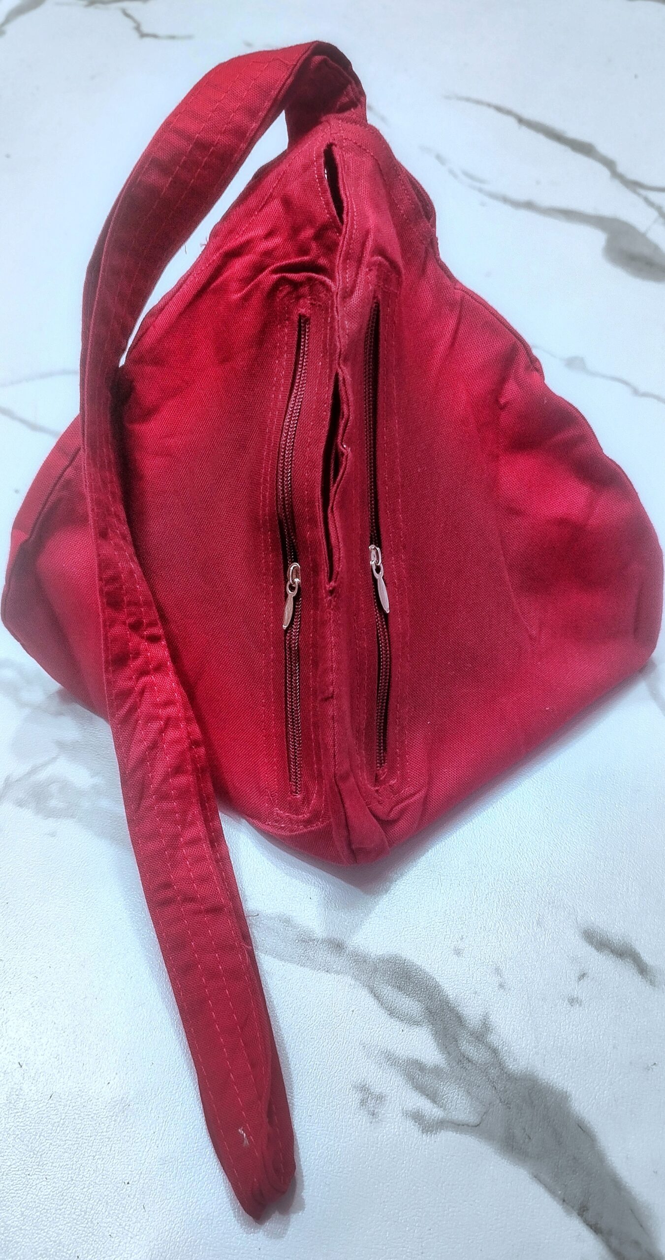 Peaceful Design Japa Jholi Bag (Double Zip)/ Bead Bag/Japa Jholi/Gomukhi or Japa Mala Beg for Chanting and Meditation. Demanding for Chanting Radha Name and More Hindu God Name and Mantra Jaap. - Image 5